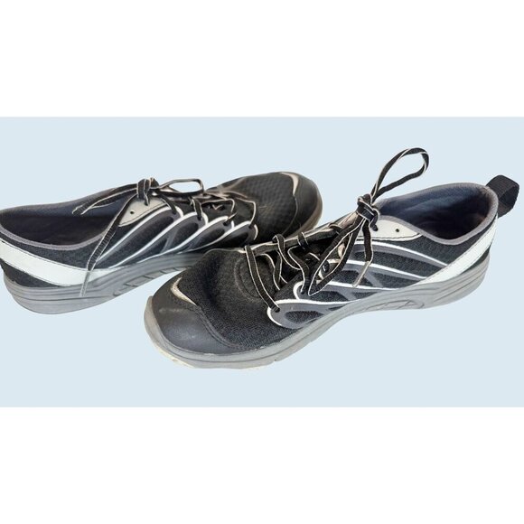 MERRELL Black Grey Lightweight Performance Sneaker Size 8.5 - Picture 5 of 7